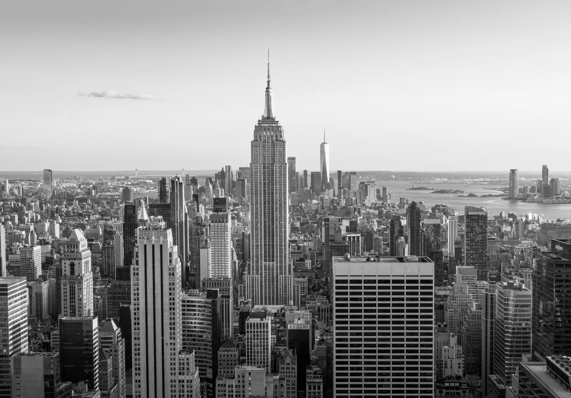 ilka mueller B W Cityscape New York Skyline