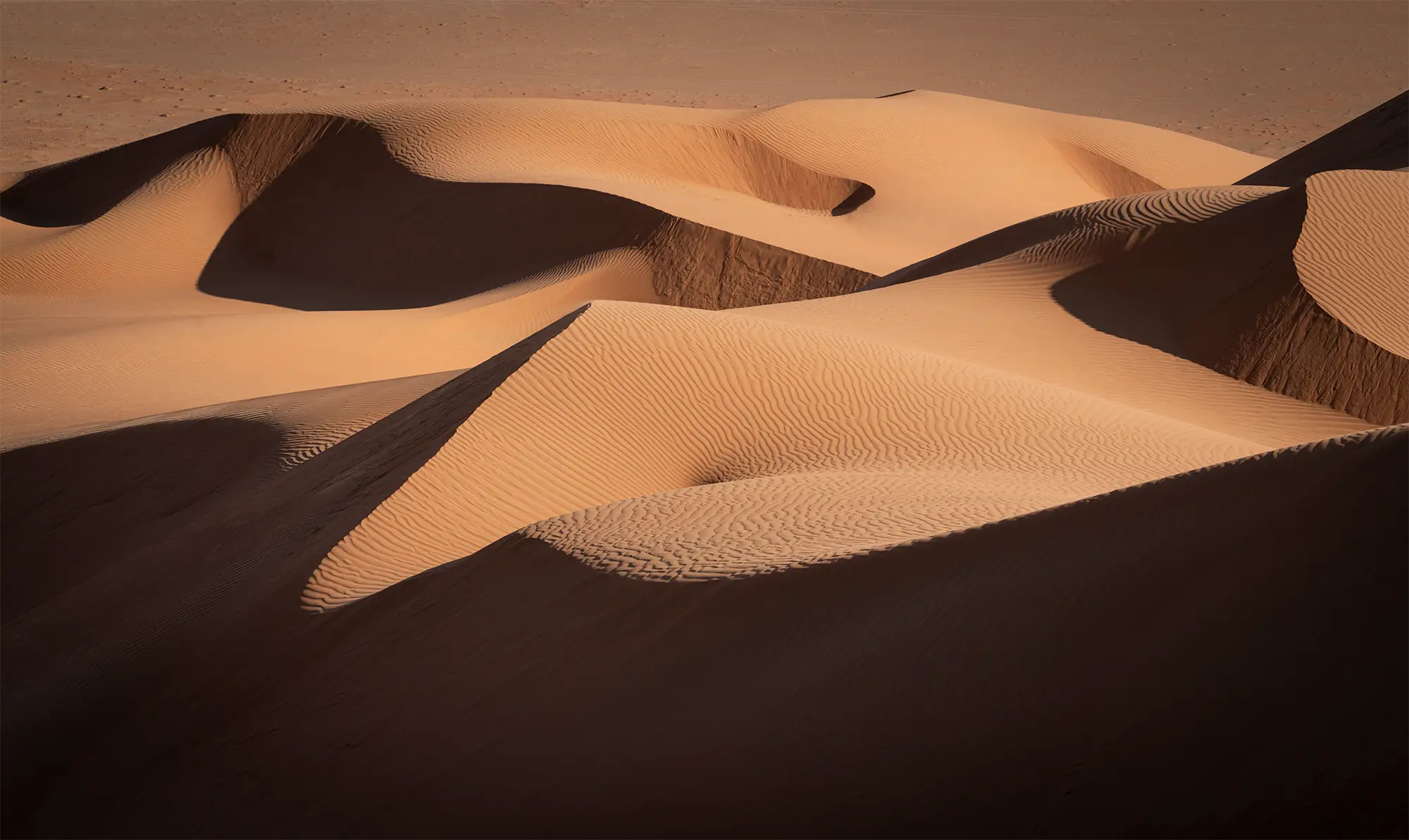 ilka mueller Landscape Oman dune close