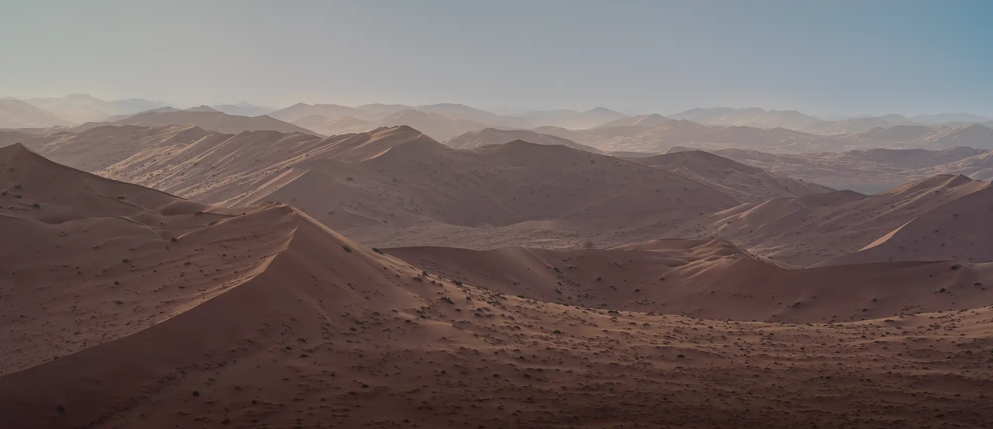 ilka mueller Landscape oman dune view