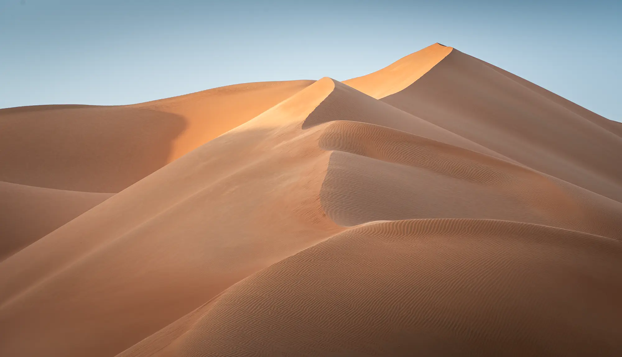 ilka mueller landscape Oman dune sky