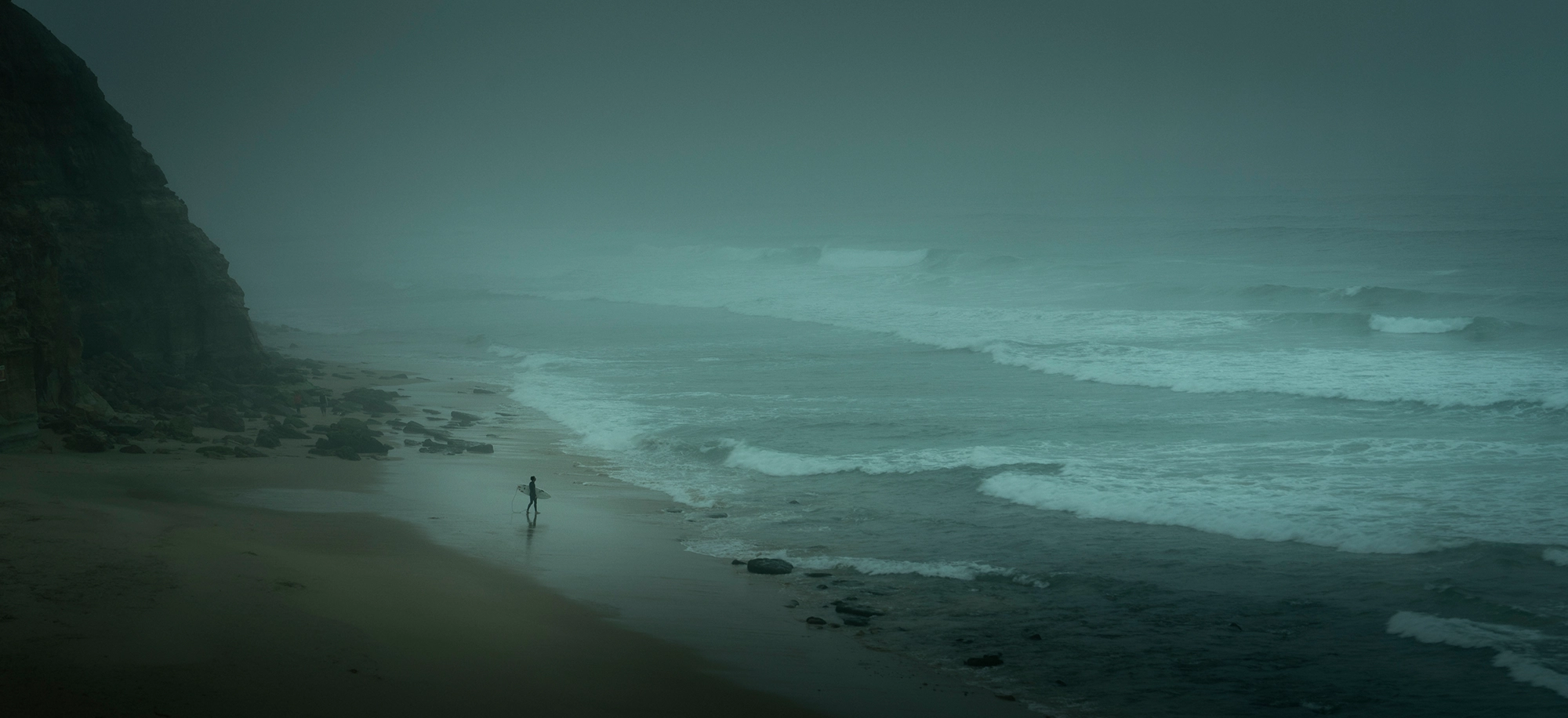 ilka mueller Landscape Portugal surfer