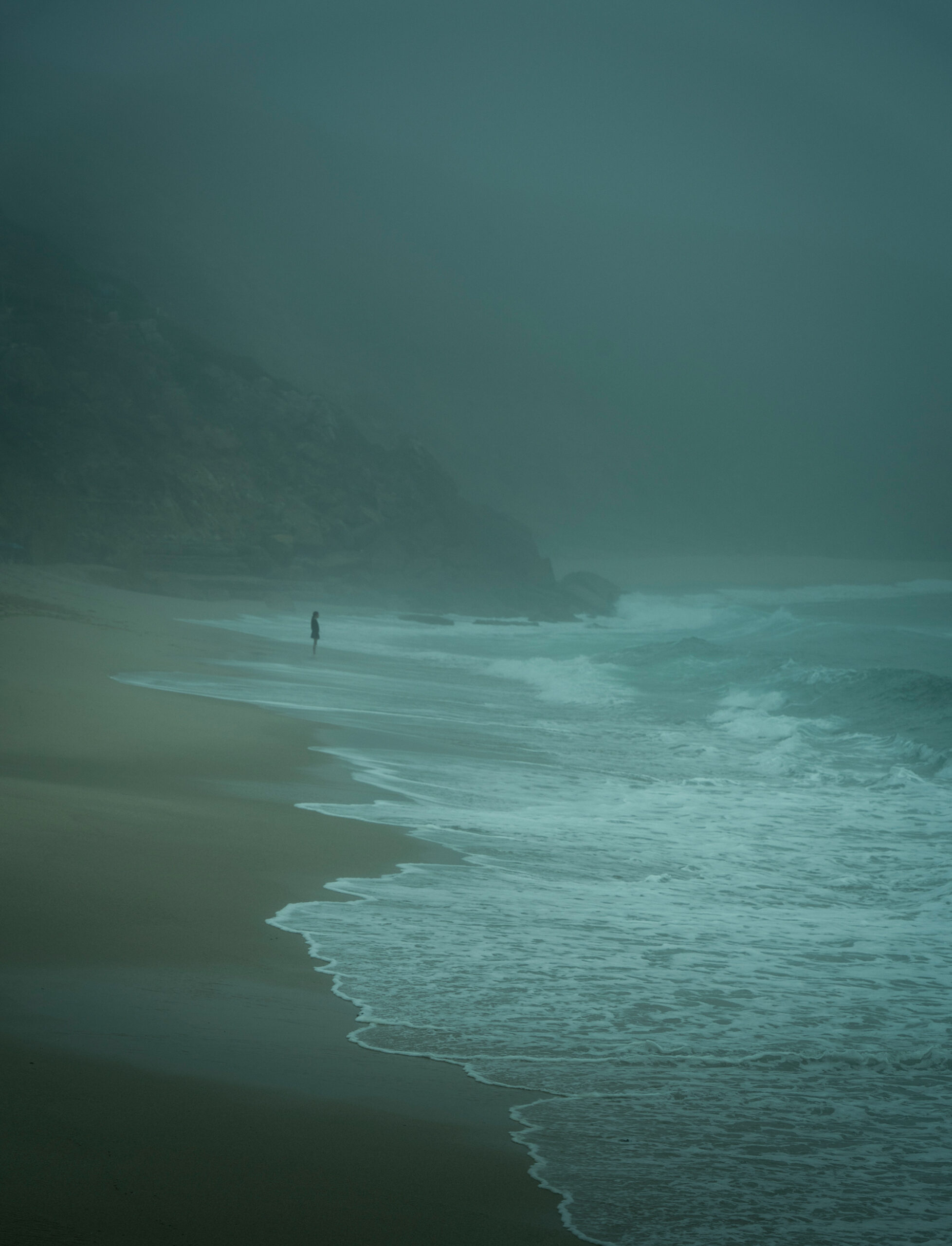 ilka mueller Landscape portugal surfer 