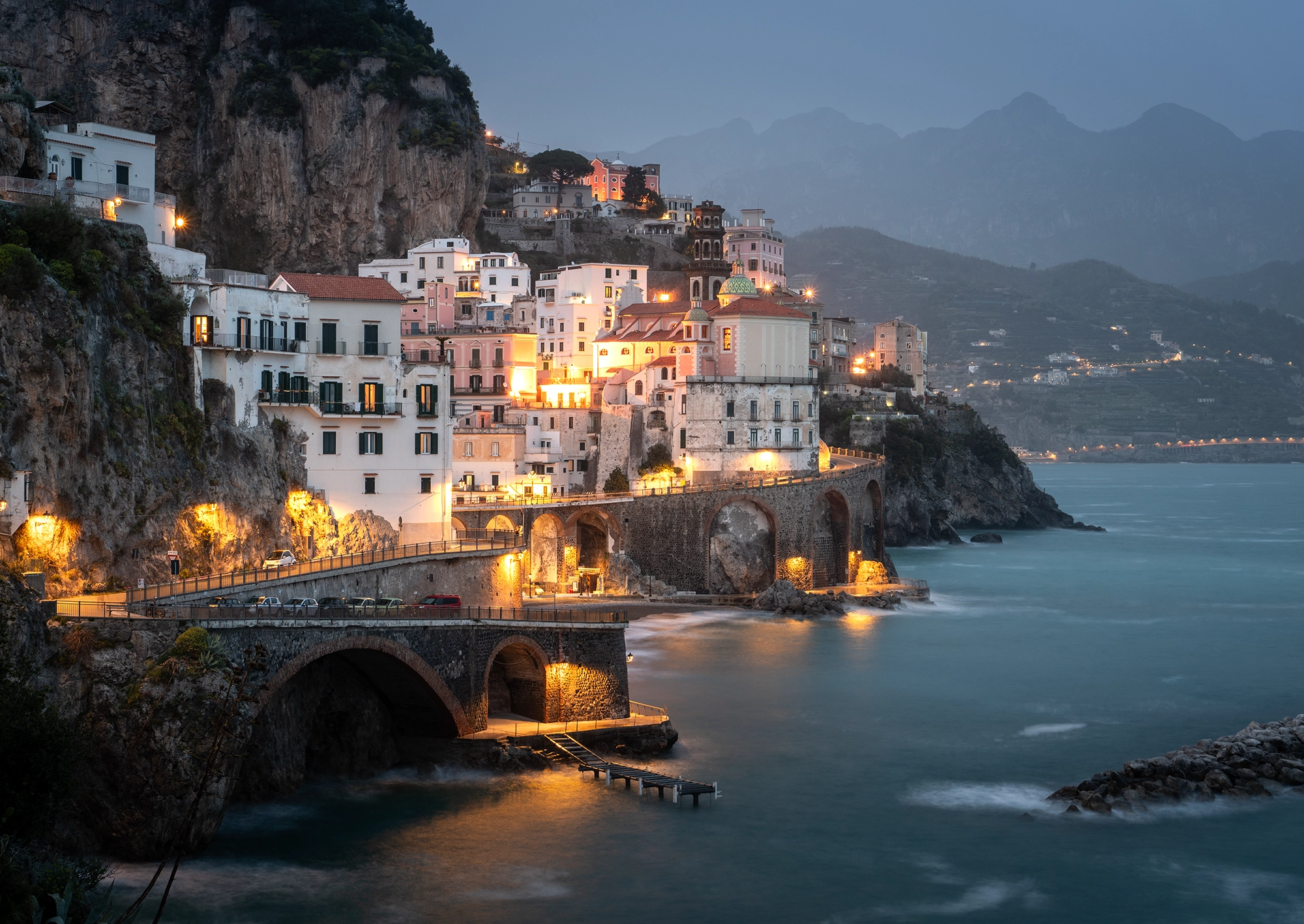 ilka mueller city night italy amalfi