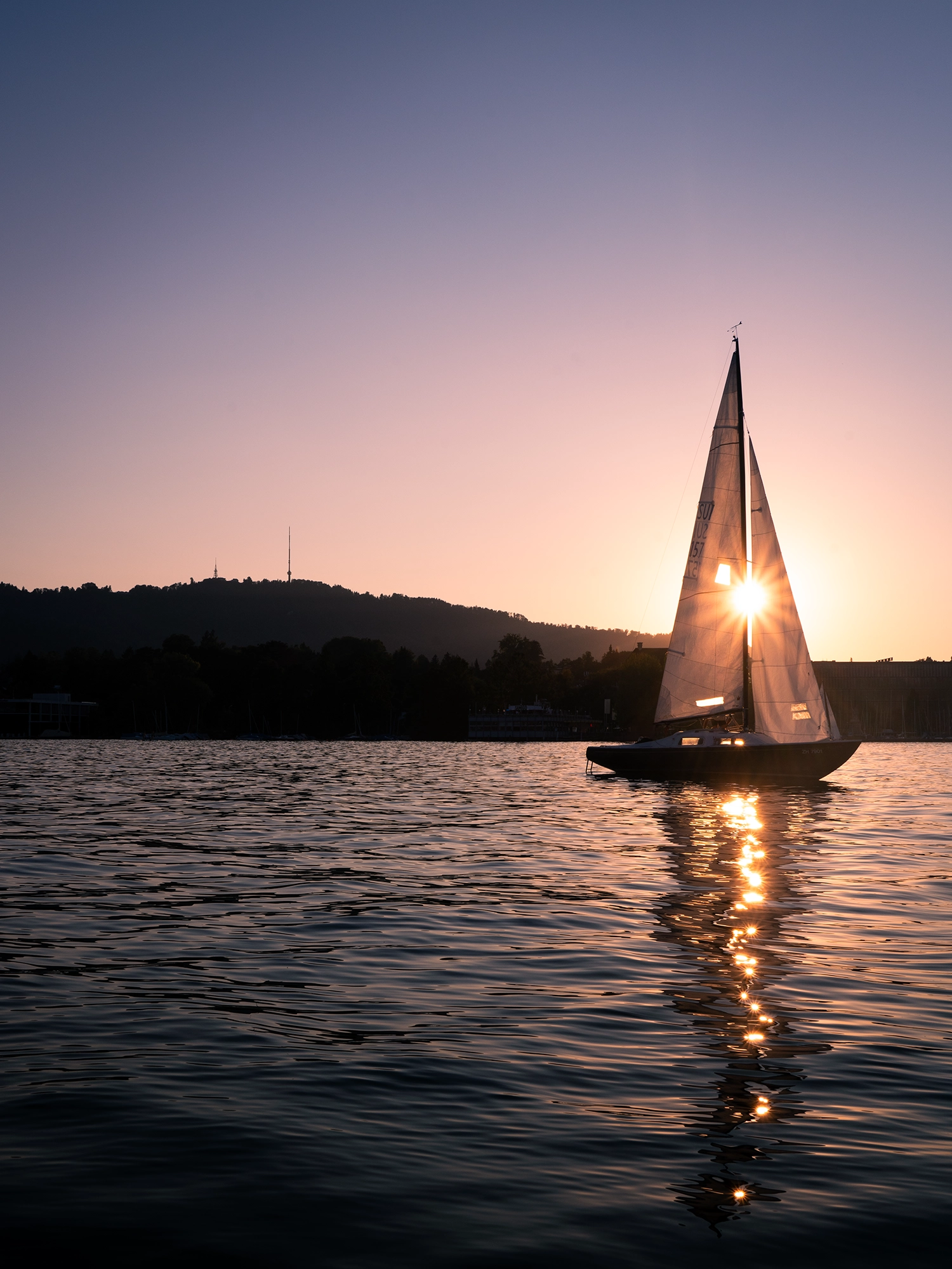 ilka mueller landscape zurich boat